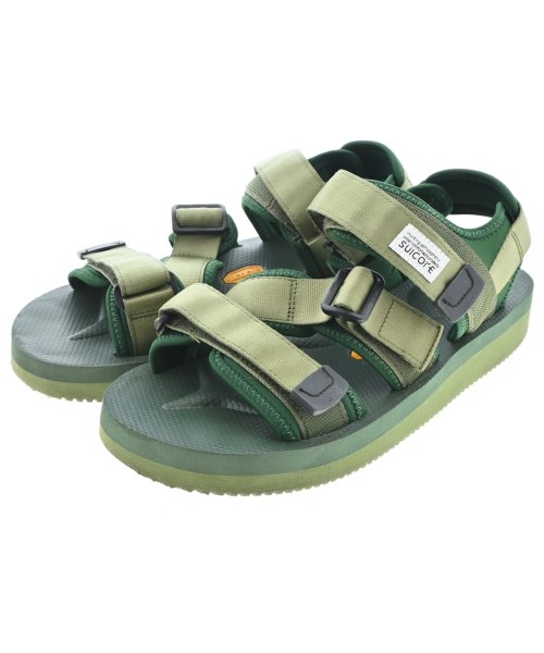 Suicoke(スイコック)サンダル 緑 サイズ:26cm/2200665326172