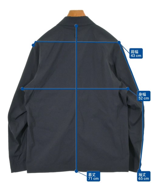 ARC'TERYX VEILANCE（アークテリクス　ヴェイランス）テーラードジャケット 黒 サイズ:S メンズ/2200636878020