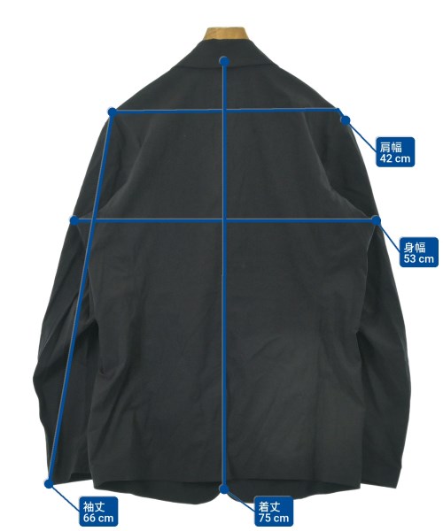 ARC'TERYX VEILANCE（アークテリクス　ヴェイランス）テーラードジャケット 黒 サイズ:M メンズ/2200646236049