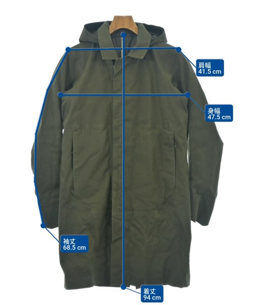ARC'TERYX VEILANCE（アークテリクス　ヴェイランス）ダウンコート カーキ サイズ:XS メンズ/2200716222019