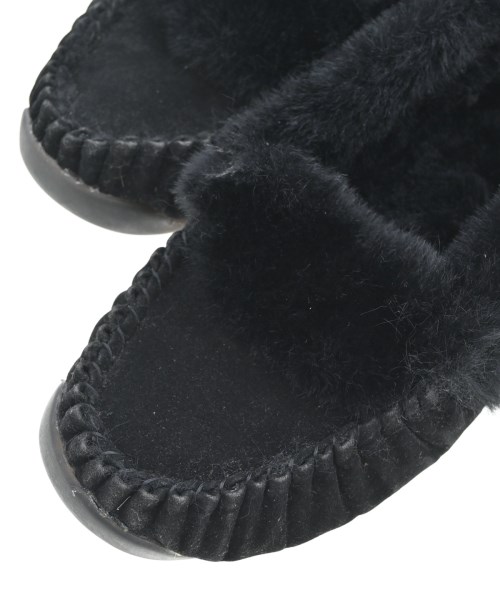 ROXY（ロキシー）モカシン/デッキシューズ 黒 サイズ:25cm レディース/2200629577060