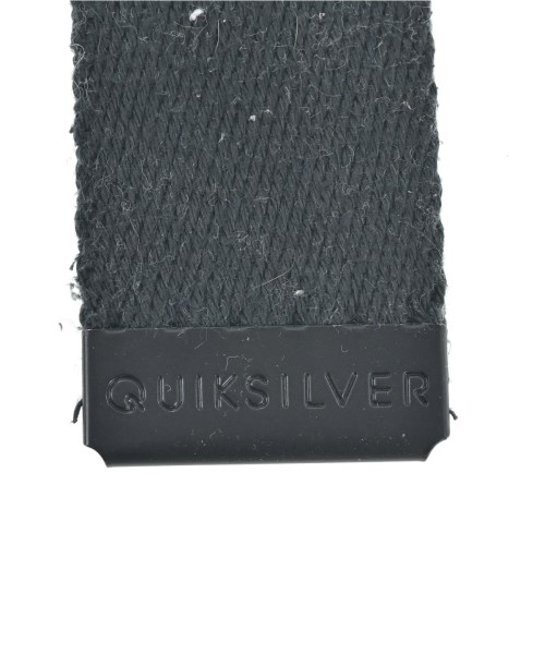 QUIKSILVER（クイックシルバー）ベルト 黒 サイズ:- メンズ/2200540941582
