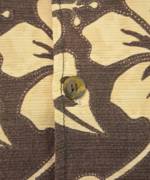 QUIKSILVER（クイックシルバー）カジュアルシャツ 茶 サイズ:L メンズ/2200623690550