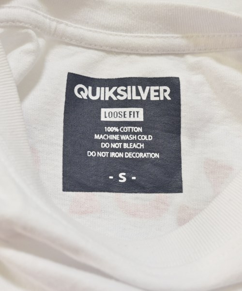 QUIKSILVER（クイックシルバー）Tシャツ・カットソー 白 サイズ:S メンズ/2200619702014