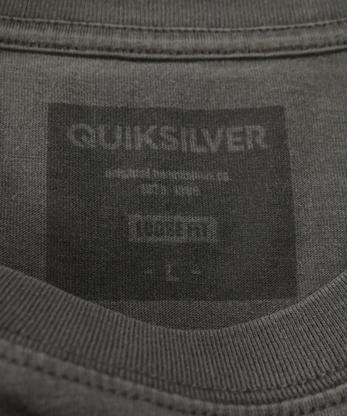 QUIKSILVER（クイックシルバー）Tシャツ・カットソー グレー サイズ:L メンズ/2200708631034