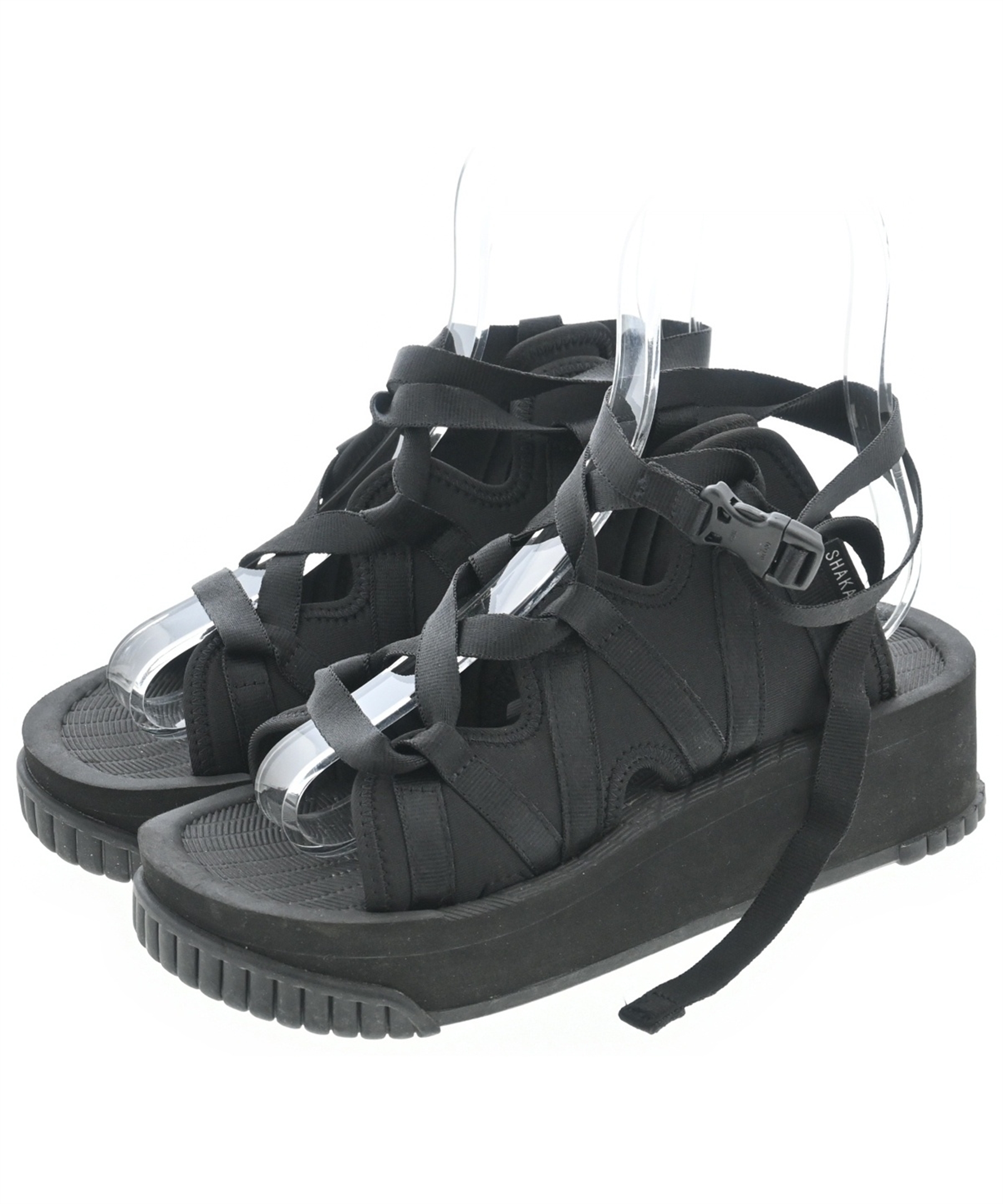 Sale❣️スポーツサンダル23.5cmSHAKAシャカ新品 黒色 SHAKA（シャカ）サンダル 黒 サイズ:-(23.5cm位) レディース