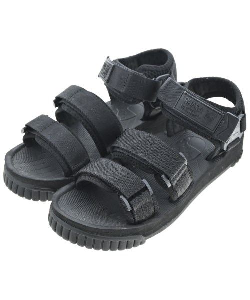 SHAKA(シャカ)サンダル 黒 サイズ:24cm/2200667256552