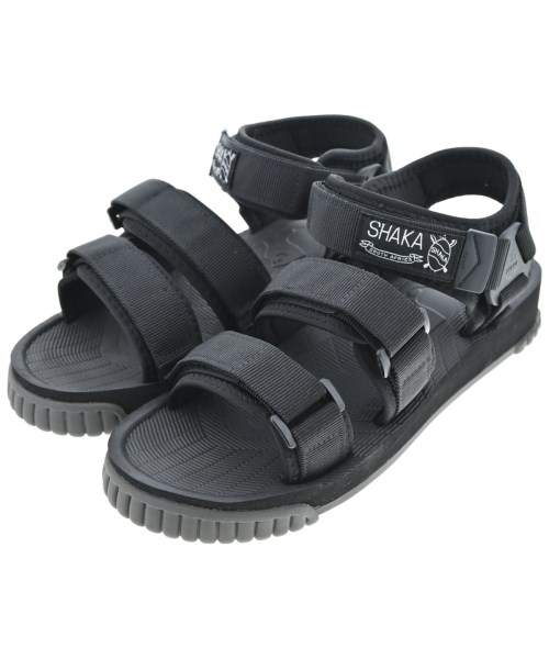 SHAKA(シャカ)サンダル 黒 サイズ:25cm/2200644873260
