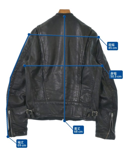 BROOKS（ブルックス）ライダース 茶 サイズ:-(M位) メンズ/2200635718013