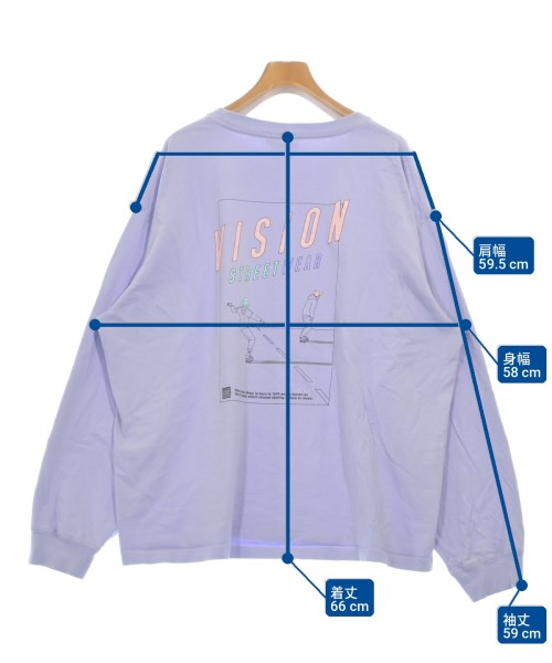 VISION STREET WEAR（ヴィジョンストリートウェア）Tシャツ・カットソー 紫 サイズ:XL メンズ/2200708854068