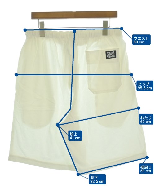 VISION STREET WEAR（ヴィジョンストリートウェア）ショートパンツ 白 サイズ:M メンズ/2200725569389