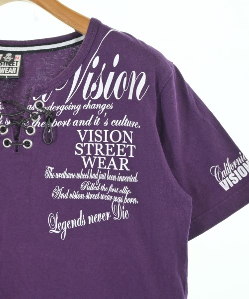 VISION STREET WEAR（ヴィジョンストリートウェア）Tシャツ・カットソー 紫 サイズ:L メンズ/2200688986032