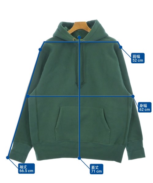 CAMBER（キャンバー）パーカー 緑 サイズ:XL メンズ/2200672514012