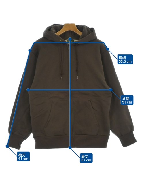 CAMBER（キャンバー）パーカー 茶 サイズ:M メンズ/2200651973168