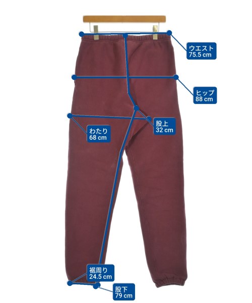 CAMBER（キャンバー）スウェットパンツ 赤 サイズ:L メンズ/2200649389018