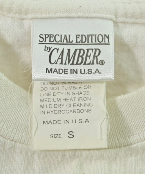 CAMBER（キャンバー）Tシャツ・カットソー 白 サイズ:S メンズ/2200684728087