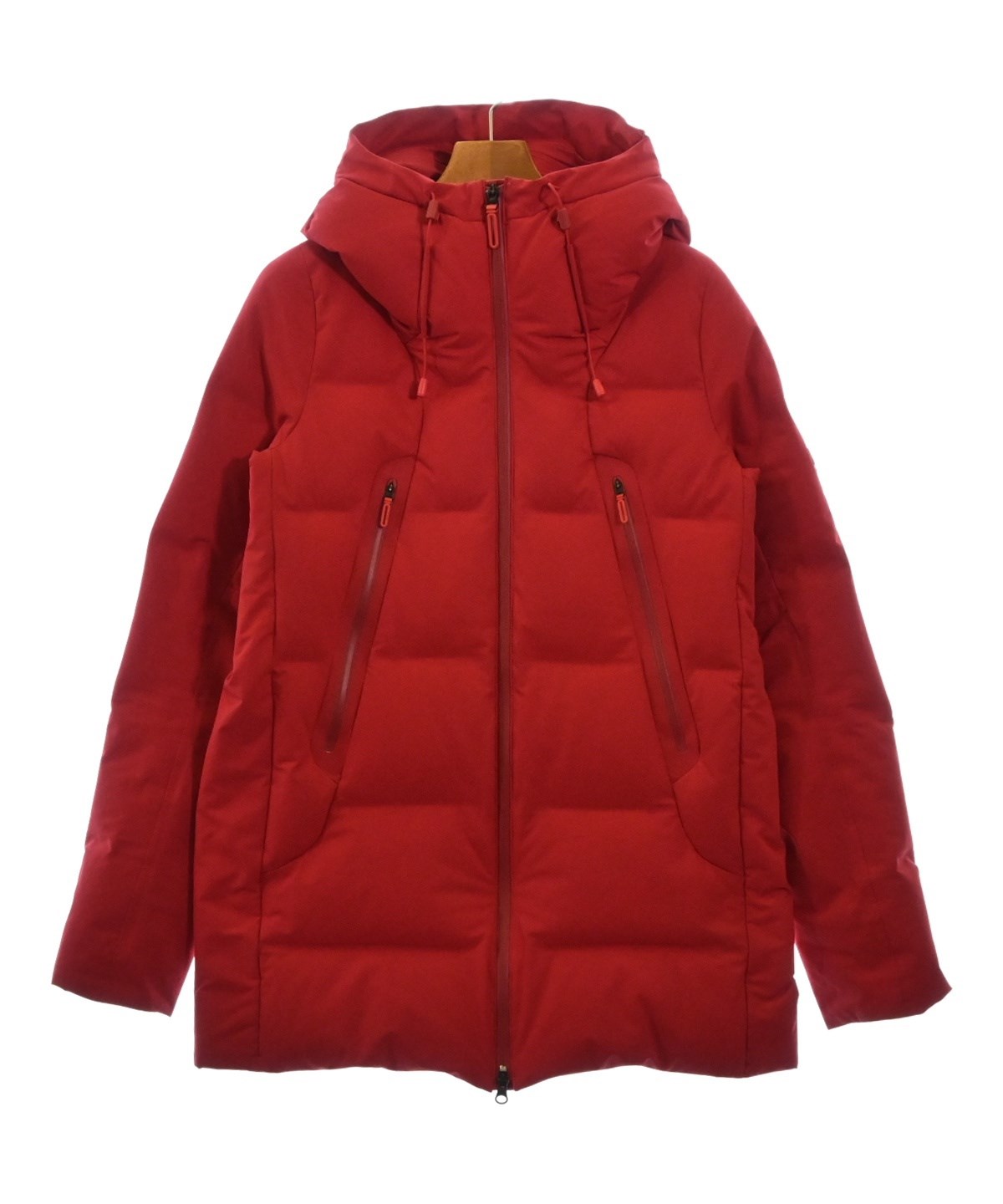 DESCENTE フード付きジャケット Lサイズ 赤 Carp DESCENTE フード付きジャケット Lサイズ 赤 Carp 大きいサイズ