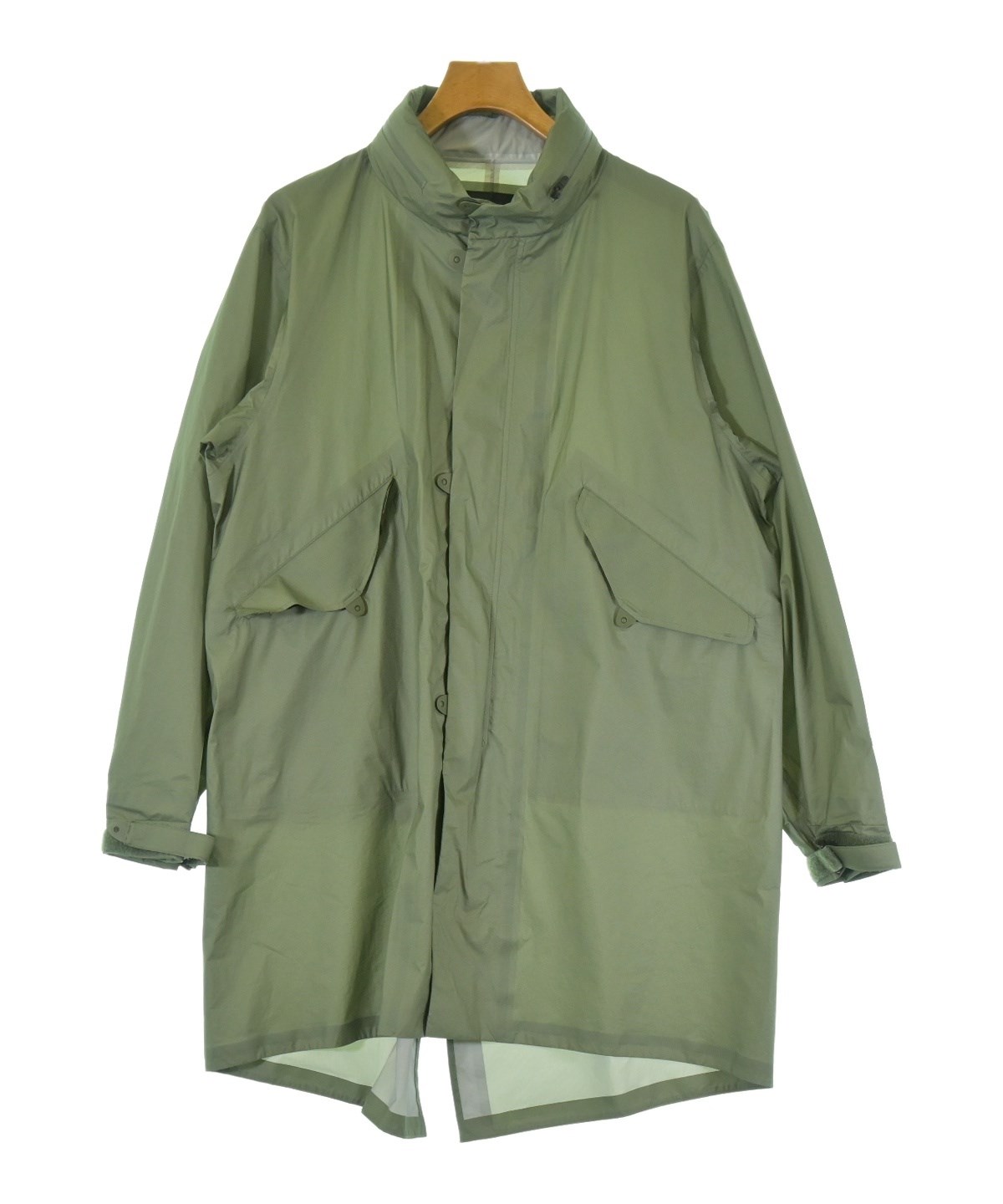 DESCENTE(デサント)モッズコート カーキ サイズ:M メンズ DESCENTE(デサント)モッズコート カーキ サイズ:M メンズ