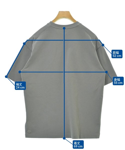 DESCENTE（デサント）Tシャツ・カットソー グレー サイズ:L メンズ/2200559015434