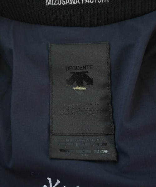 DESCENTE（デサント）ダウンジャケット/ダウンベスト 黒 サイズ:L レディース/2200632988112