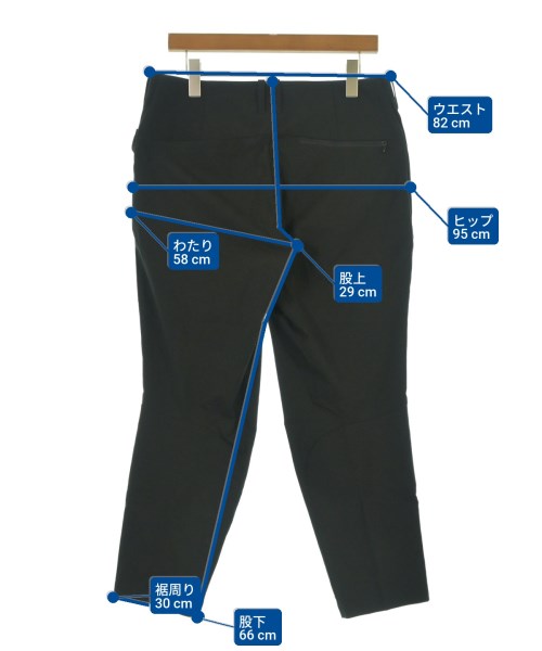 DESCENTE（デサント）クロップドパンツ 黒 サイズ:o(XL位) メンズ/2200638013184