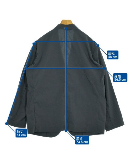 DESCENTE（デサント）カジュアルジャケット グレー サイズ:L メンズ/2200638224016