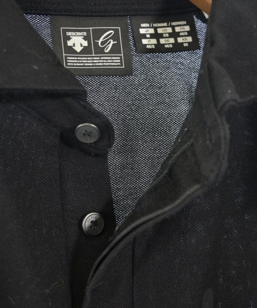 DESCENTE（デサント）カジュアルシャツ 黒 サイズ:M メンズ/2200634894039