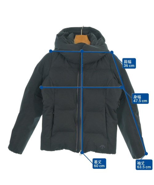 DESCENTE（デサント）ダウンジャケット/ダウンベスト 紺 サイズ:M メンズ/2200628555021