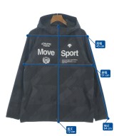 DESCENTE（デサント）パーカー グレー サイズ:O(XL位) メンズ/2200632280568
