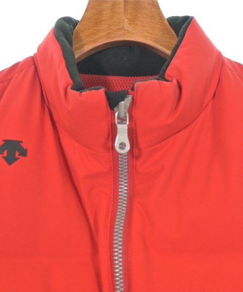 DESCENTE（デサント）ダウンジャケット/ダウンベスト 赤 サイズ:L レディース/2200631799160