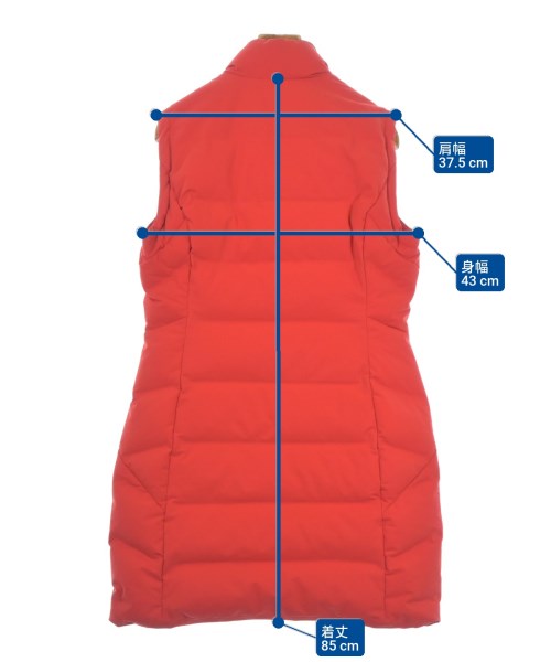 DESCENTE（デサント）ダウンジャケット/ダウンベスト 赤 サイズ:L レディース/2200631799160