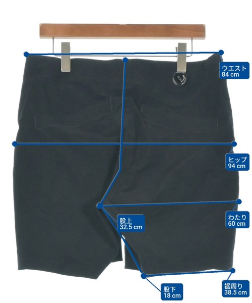 DESCENTE（デサント）ショートパンツ 黒 サイズ:32(L位) メンズ/2200643136250