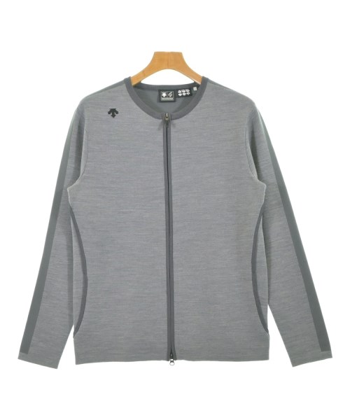 DESCENTE(デサント)カーディガン グレー サイズ:M/2200643508088