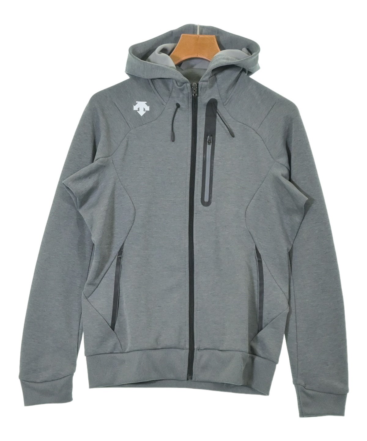 DESCENTE フリースパーカー グレー XO 限定色 DESCENTE フリースパーカー グレー XO 限定色 DESCENTE フリース
