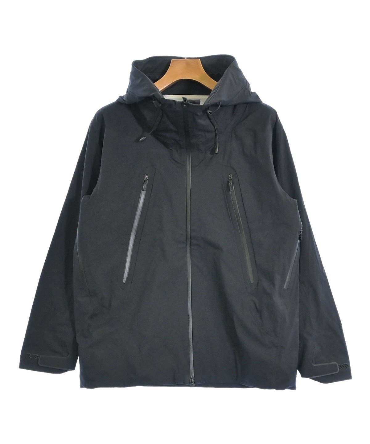 DESCENTE（デサント）マウンテンパーカー 黒 サイズ:M メンズ