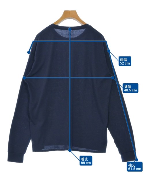 DESCENTE（デサント）Tシャツ・カットソー 紺 サイズ:M メンズ/2200549581017