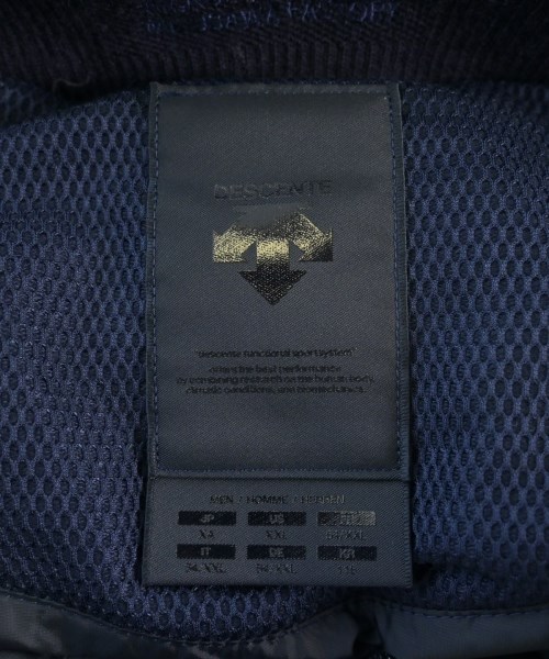 DESCENTE（デサント）ダウンジャケット/ダウンベスト 紺 サイズ:XA(XXXL位) メンズ/2200622473017