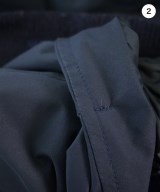 DESCENTE（デサント）ダウンジャケット/ダウンベスト 紺 サイズ:XA(XXXL位) メンズ/2200622473017