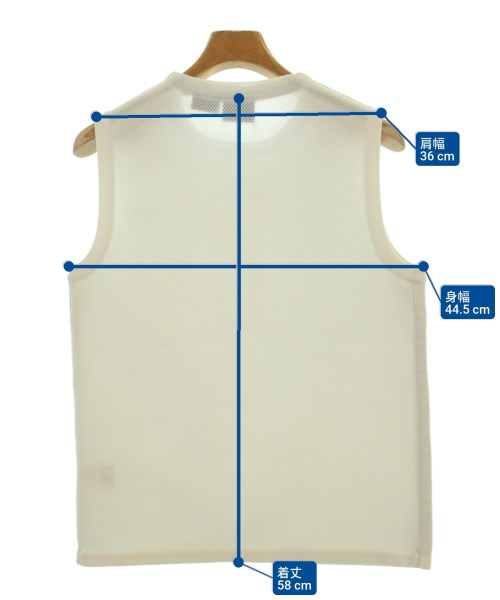 DESCENTE（デサント）Tシャツ・カットソー 白 サイズ:M メンズ/2200622861111