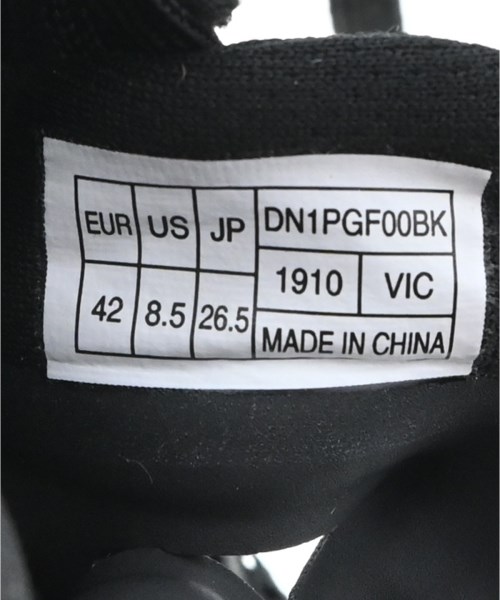 DESCENTE（デサント）スニーカー 黒 サイズ:26.5cm メンズ/2200616813447