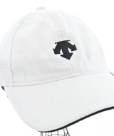 DESCENTE（デサント）キャップ 白 サイズ:- メンズ/2200617625148