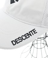 DESCENTE（デサント）キャップ 白 サイズ:- メンズ/2200617625148