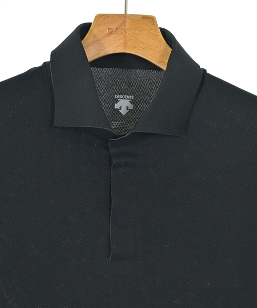 DESCENTE（デサント）ポロシャツ 黒 サイズ:O(XL位) メンズ/2200615360041