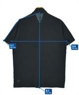 DESCENTE（デサント）ポロシャツ 黒 サイズ:O(XL位) メンズ/2200615360041