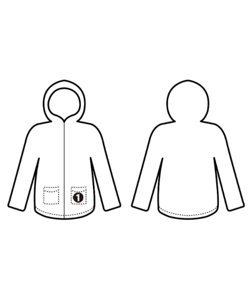 DESCENTE（デサント）マウンテンパーカー 黒 サイズ:XO(XXL位) メンズ/2200627743016