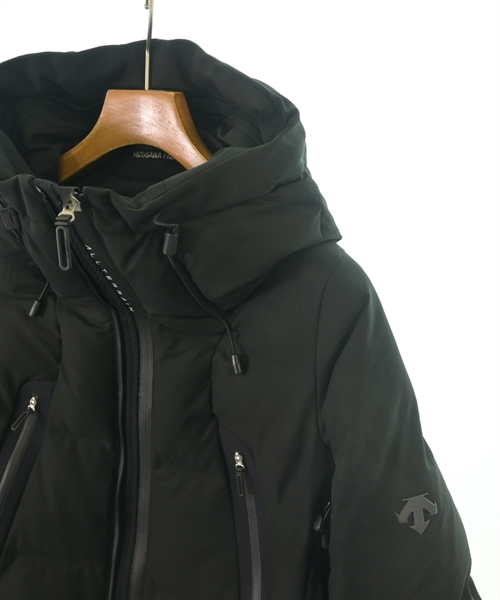 DESCENTE（デサント）ダウンジャケット/ダウンベスト 黒 サイズ:L レディース/2200627970016