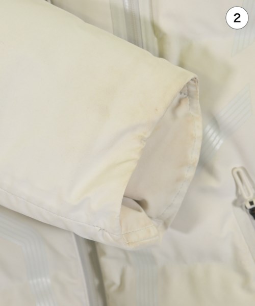 DESCENTE（デサント）ダウンジャケット/ダウンベスト 白 サイズ:S レディース/2200629902015