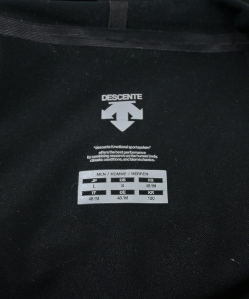 DESCENTE（デサント）マウンテンパーカー 黒 サイズ:L メンズ/2200631384052