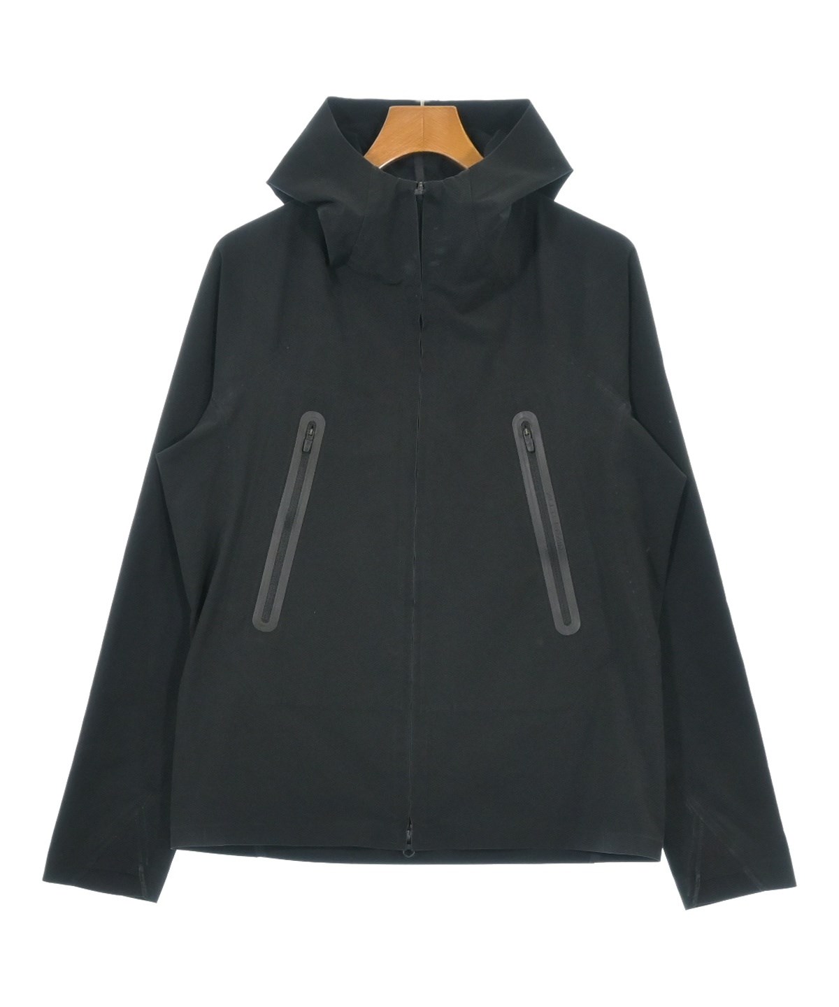 DESCENTE（デサント）マウンテンパーカー 黒 サイズ:L メンズ