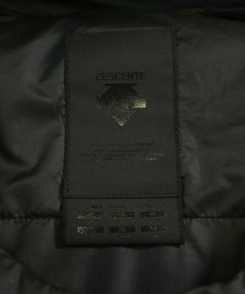 DESCENTE（デサント）ダウンジャケット/ダウンベスト 黒 サイズ:O(XL位) メンズ/2200632005093